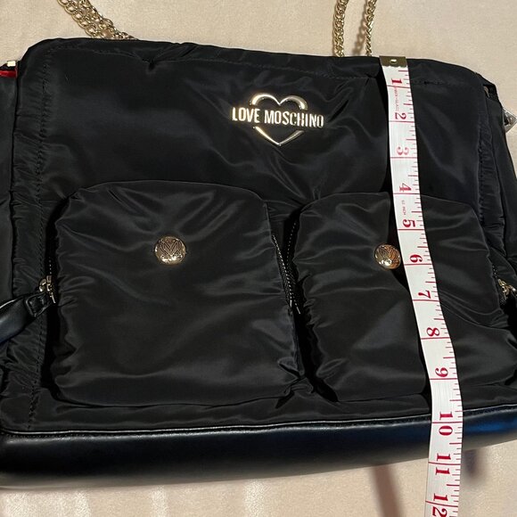 LOVE Moschino Nylon Puffer Tote with Bonus - NWOT - Picture 8 of 13